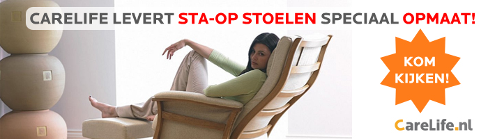 Sta-op stoelen ook speciaal opmaat gemaakt! 
