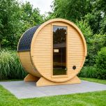 BUITENSAUNA BARRELSAUNA 130 MINI INFRAROOD