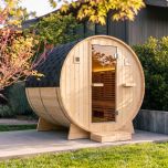 BUITENSAUNA BARRELSAUNA 160 MINI INFRAROOD TIP!