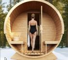 Buiten sauna Barrel