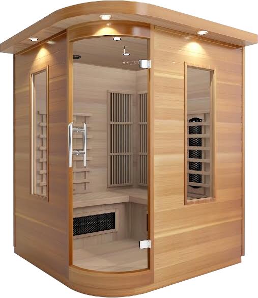 meesteres wasmiddel coupon Infrarood sauna hoek model € 2999,- Infraplus 145 Design