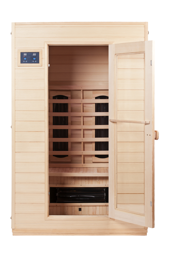 blad Canberra Minnaar Infrarood sauna 2 Full spectrum met straler Actieprijs € 1899,- |  SuperSauna ®